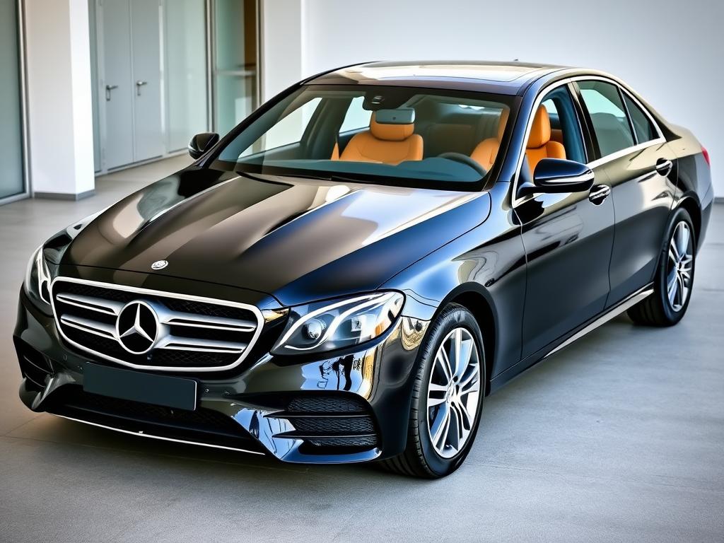 Premium sedan for reliable taxi service Disneyland Paris