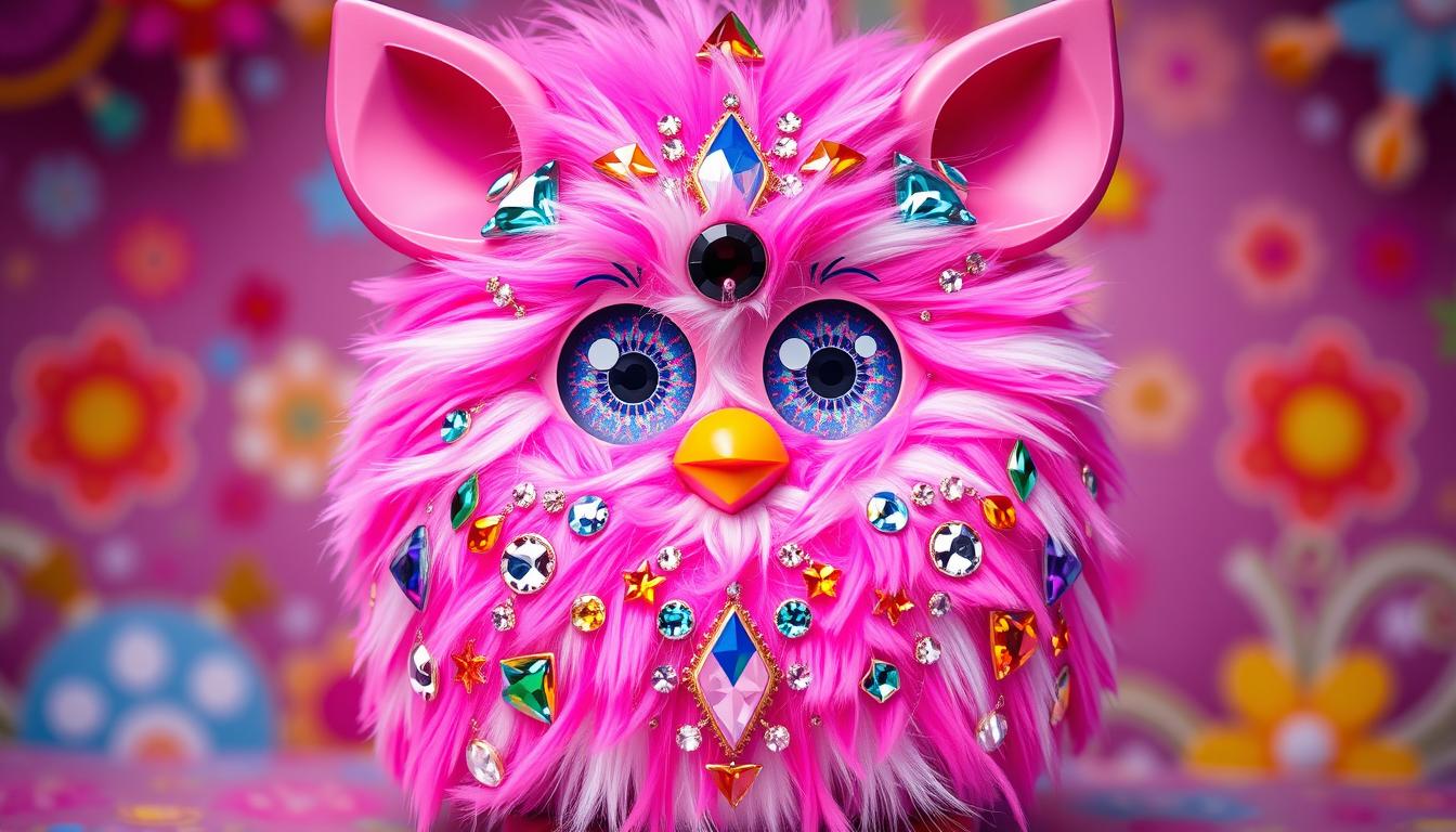 Image of a Bejewelled Furby