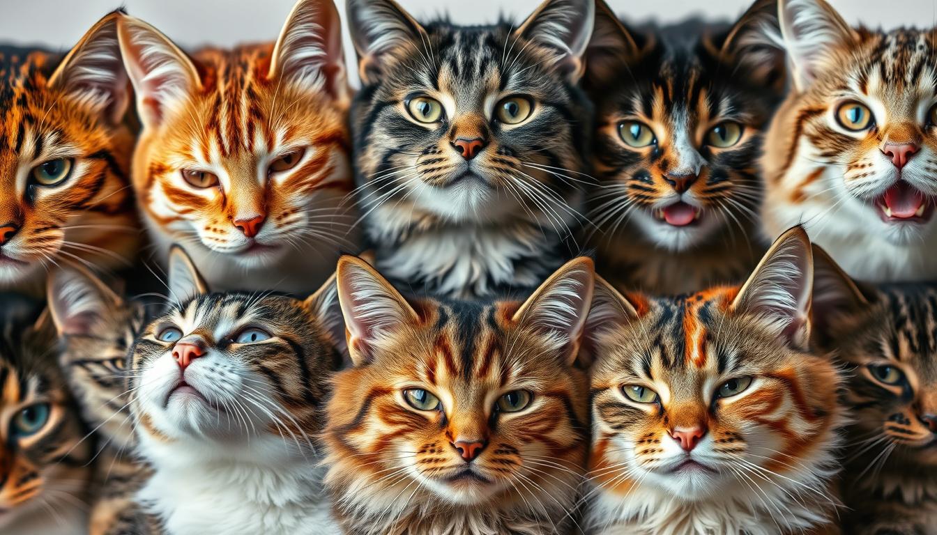cat breeds purring patterns