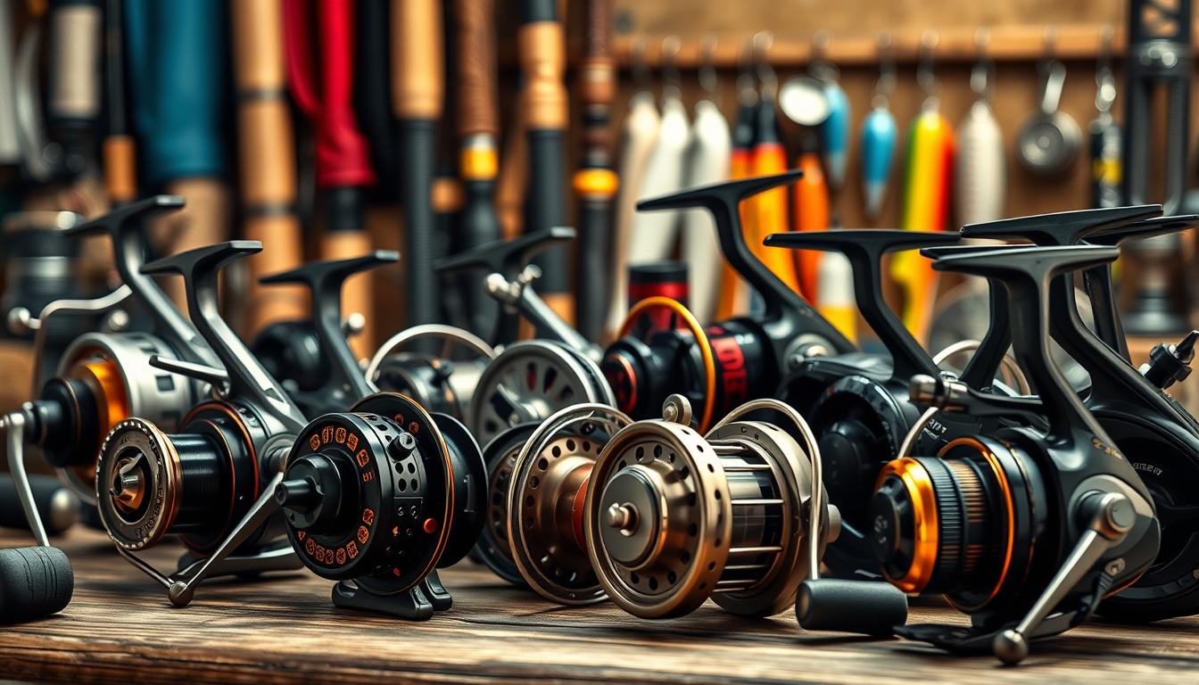 types of fishing reels