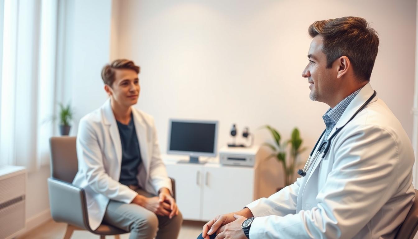 initial consultation for nasal surgery