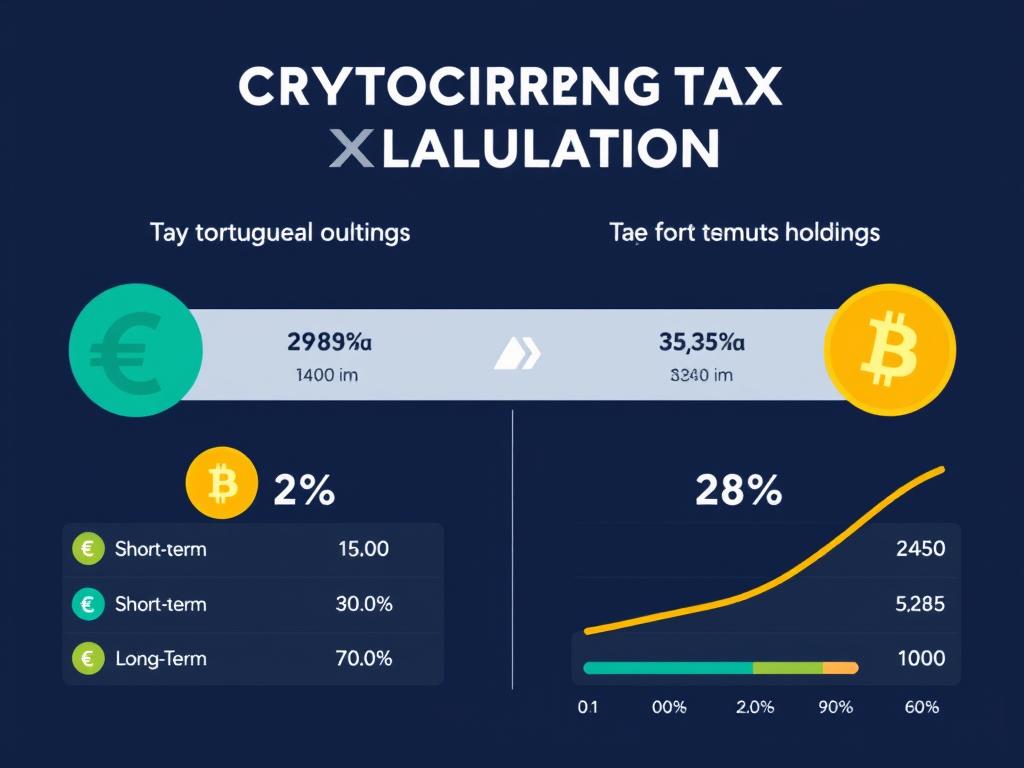 Cryptocurrency tax calculation chart for Portugal