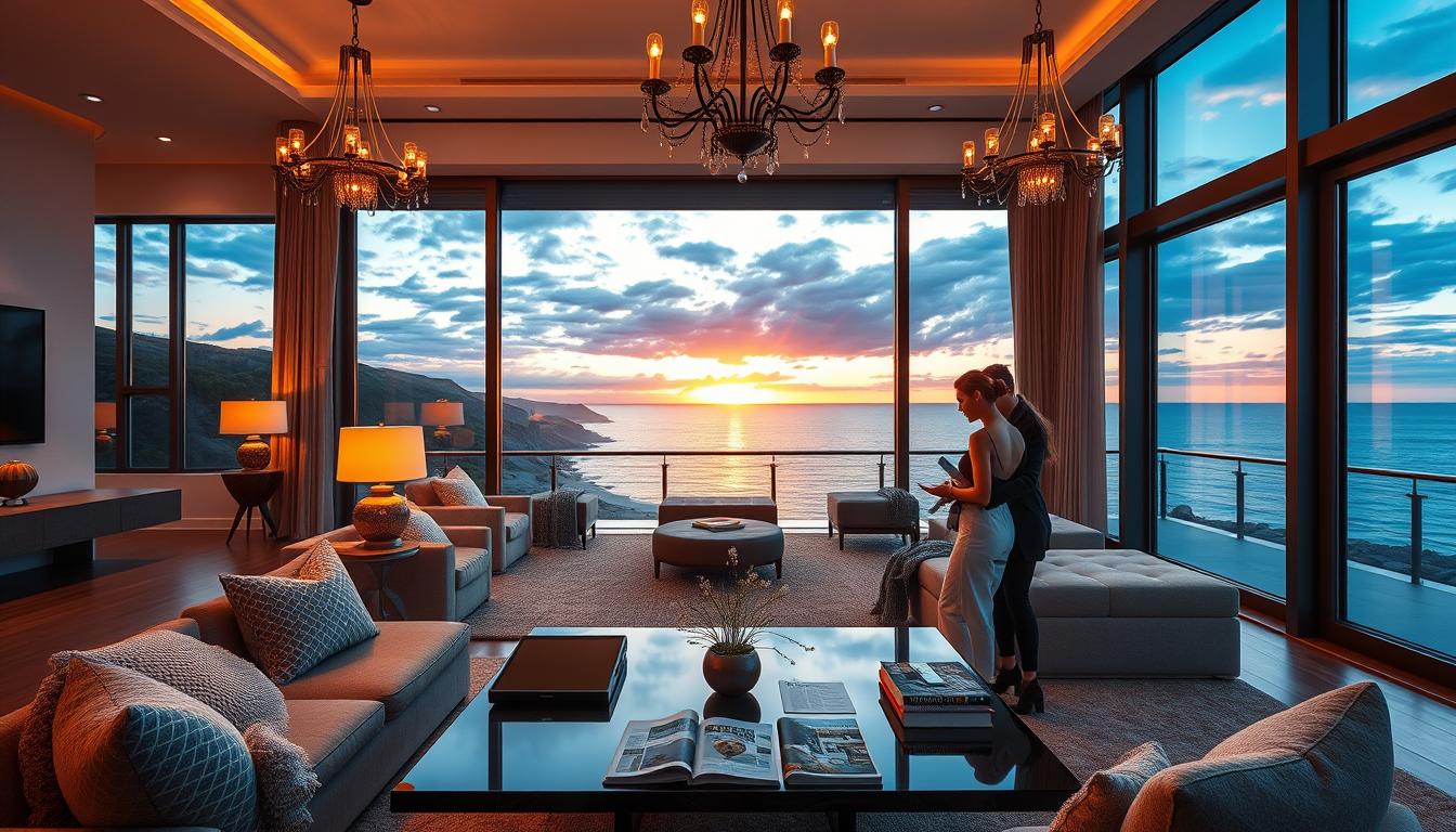 selecting luxury properties
