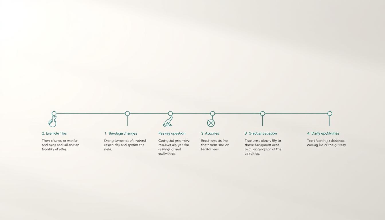post-operative care healing timeline recovery tips