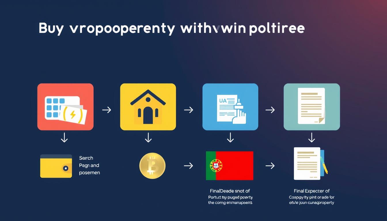 Step-by-step process of buying property with cryptocurrency in Portugal