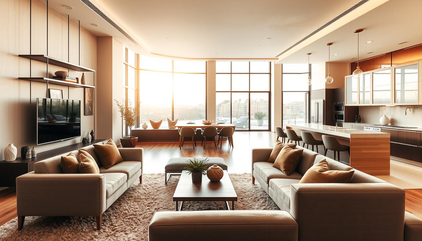 interior design in furnished apartments