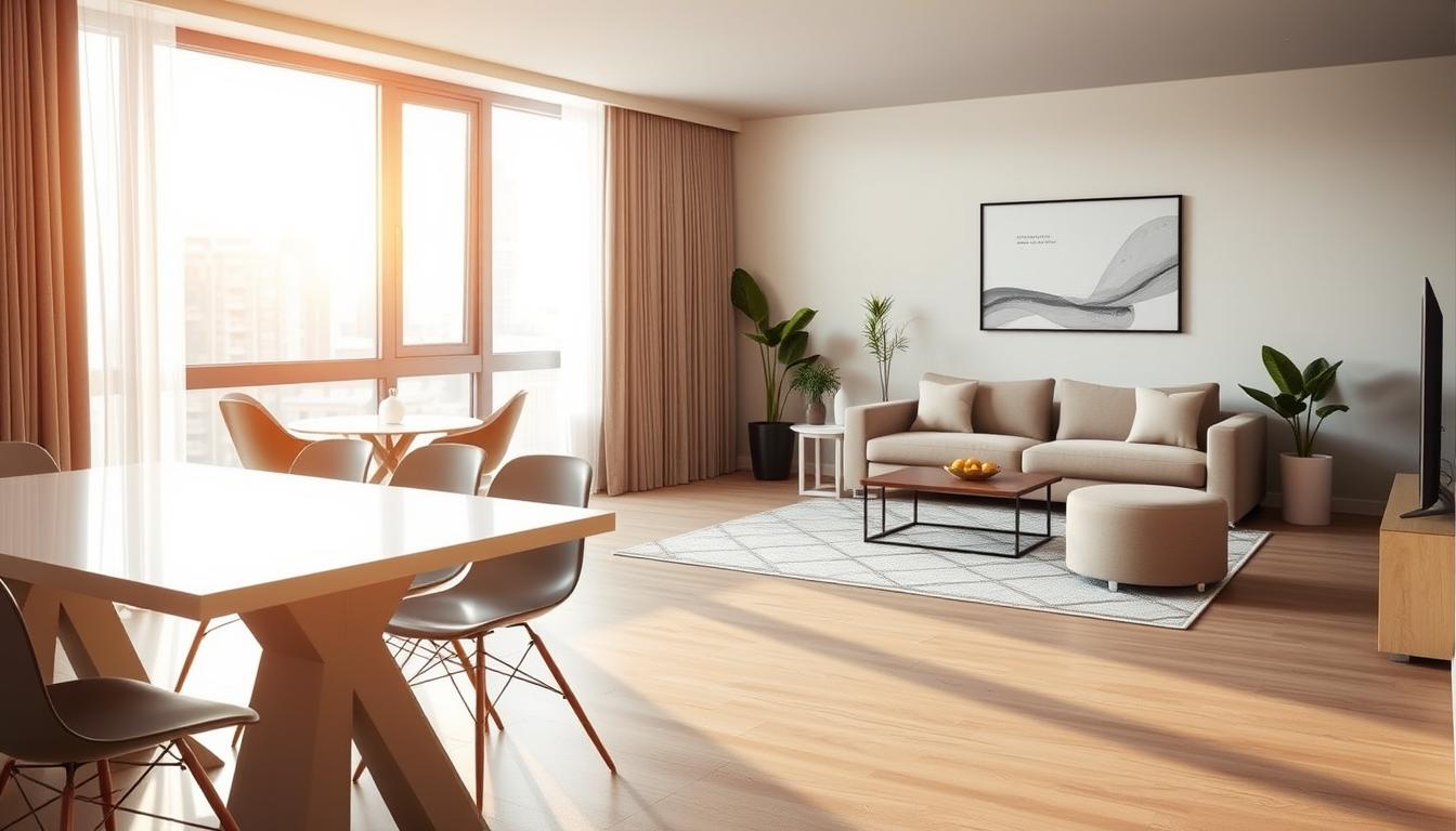 serviced apartment pricing