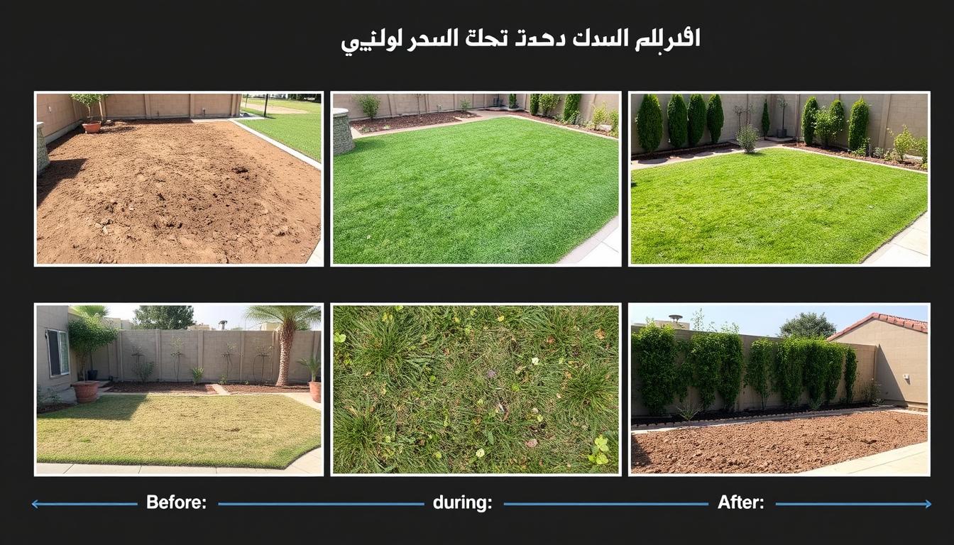 مشروع تنسيق حديقة في جدة في مراحل مختلفة من التنفيذ