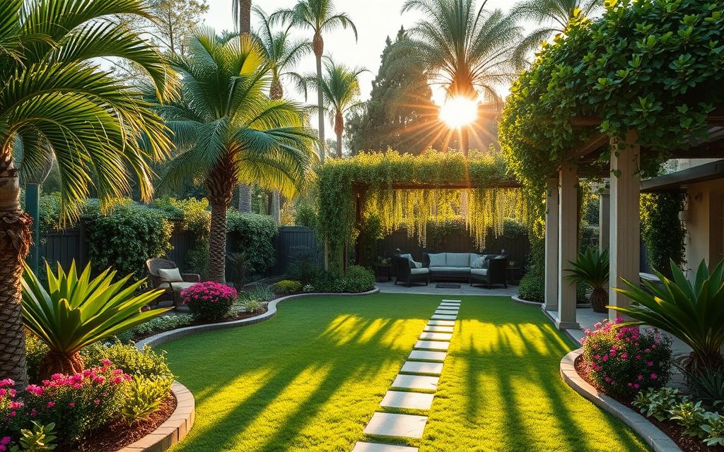 تصميم الحدائق المنزلية