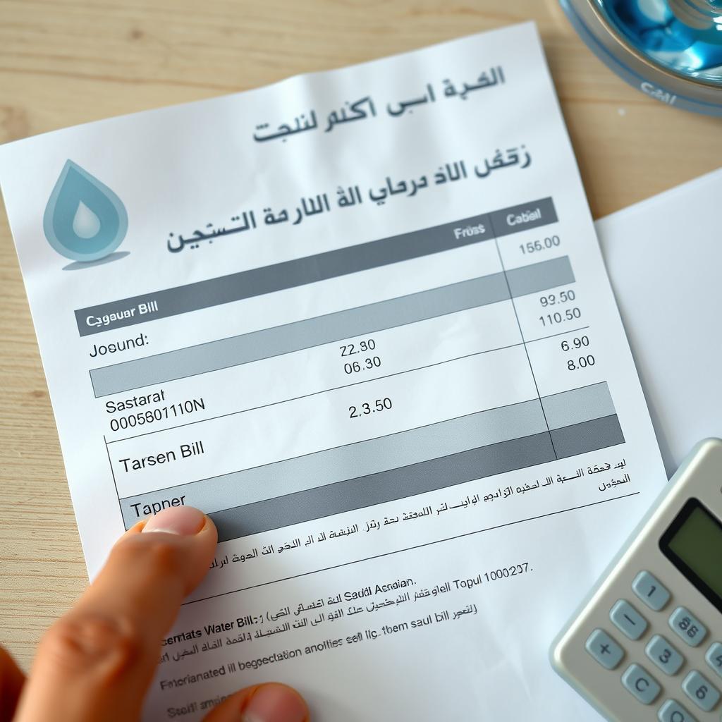 ارتفاع فاتورة المياه كمؤشر على وجود تسربات في منزل بالرياض