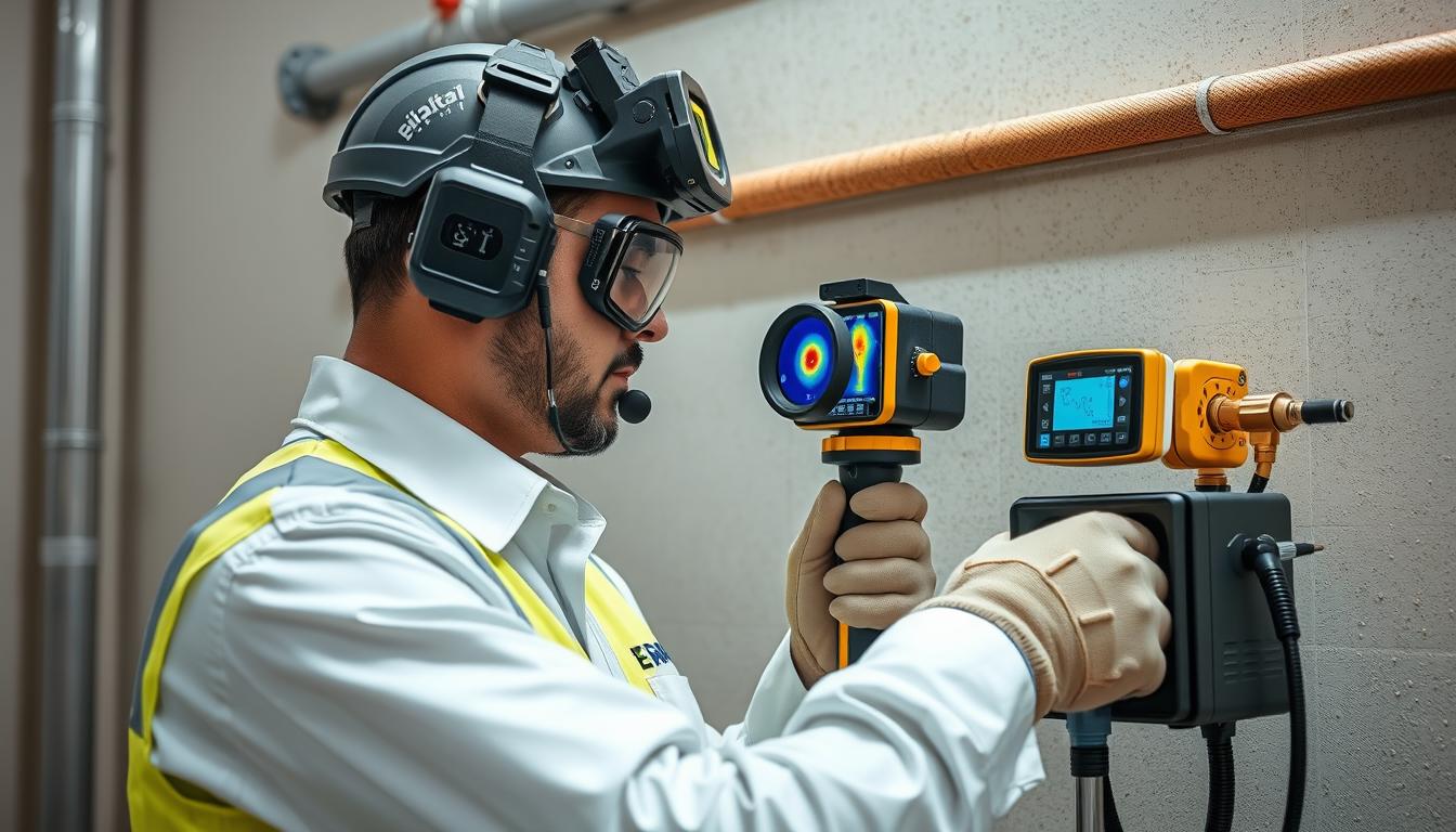 أجهزة كشف تسربات المياه المتطورة المستخدمة في الرياض