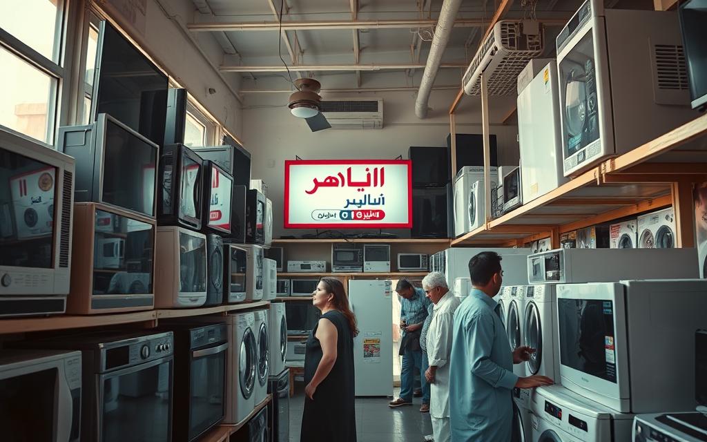 شراء الأجهزة الكهربائية المستعملة
