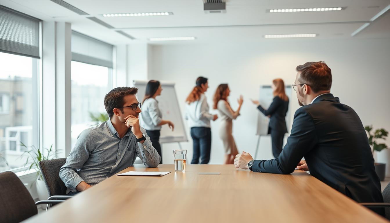 body language in UK professional settings