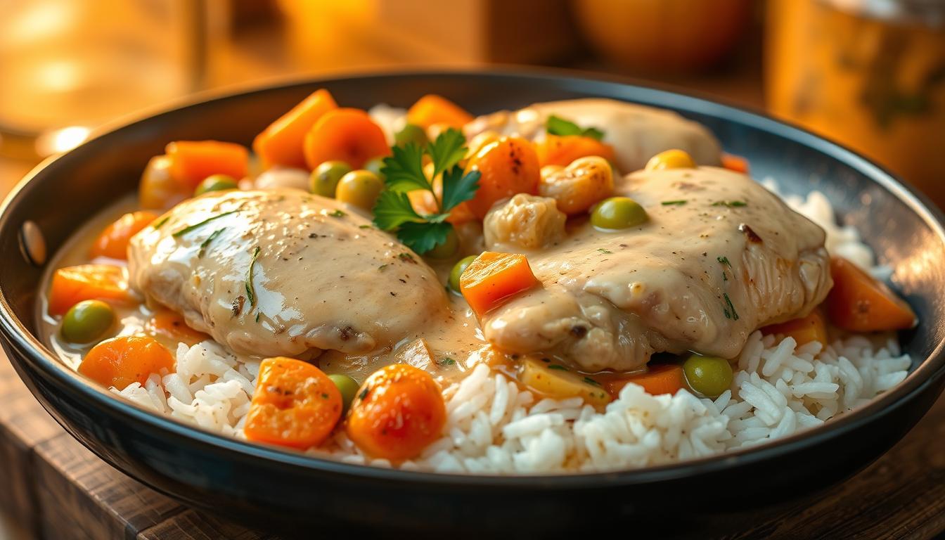 homemade creamy chicken recipe