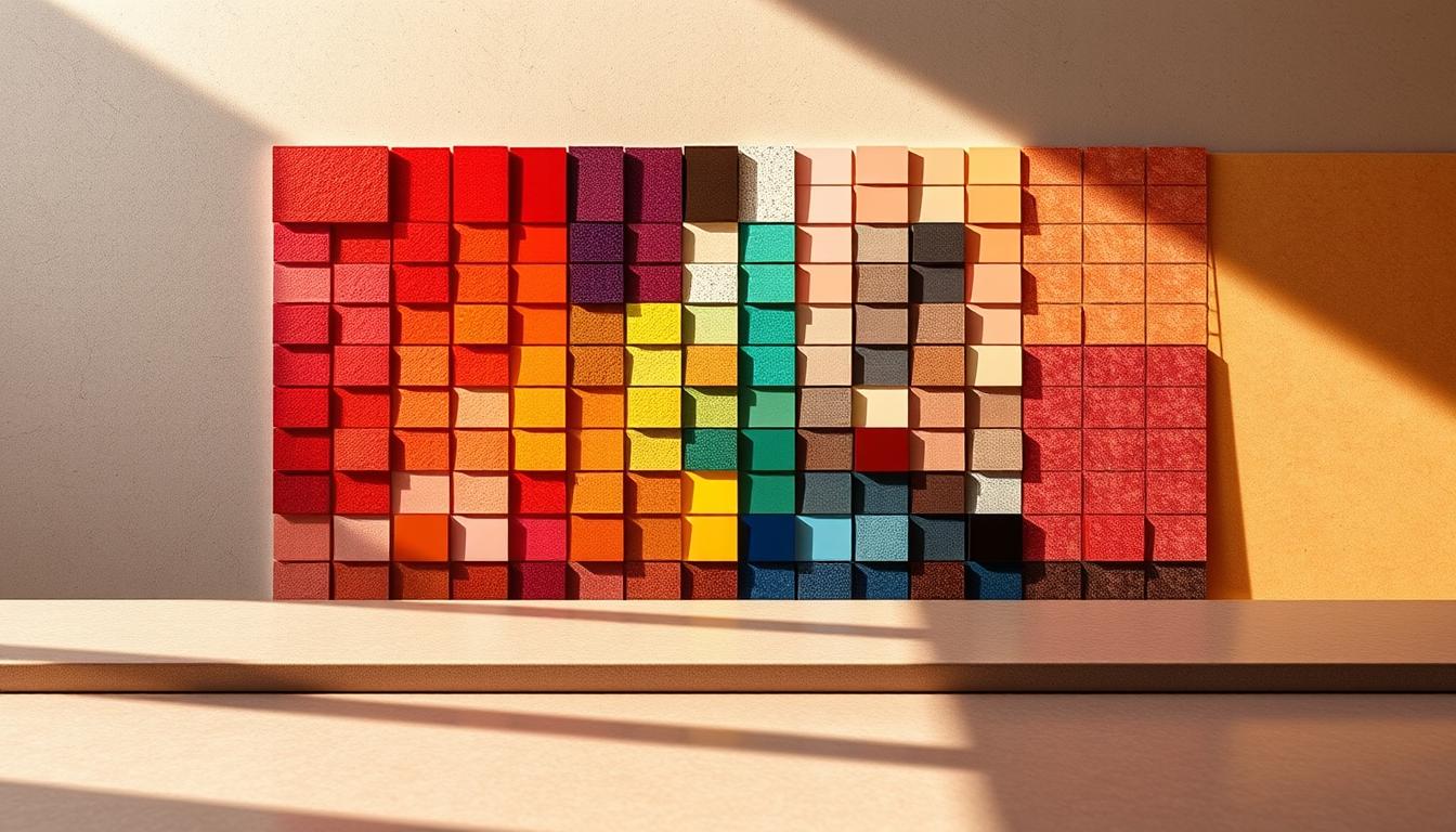 Gama cromática de colores para superficies innovadoras