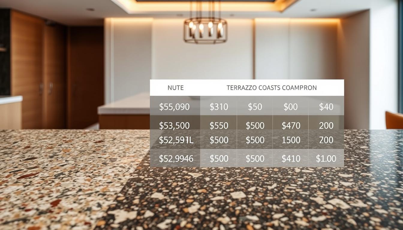 Comparativa de costes de materiales