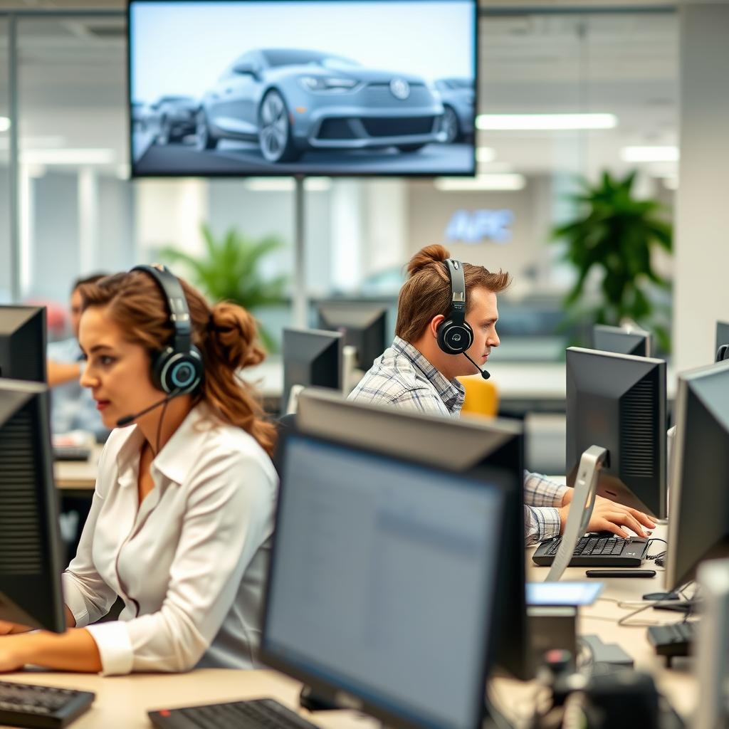Bdc Team Conducting Follow-Up Campaigns For Car Dealership Customers