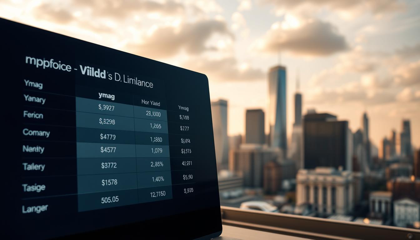 dividend yields comparison
