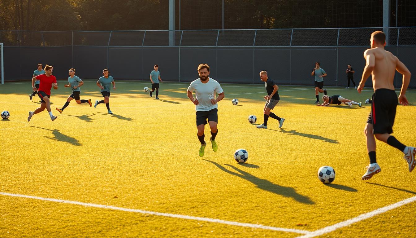soccer fitness regimen drills