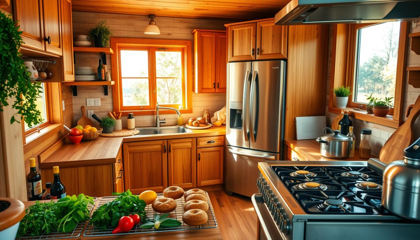 home kitchen setup