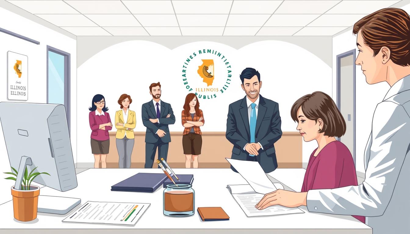 registration process with Illinois Department of Public Health