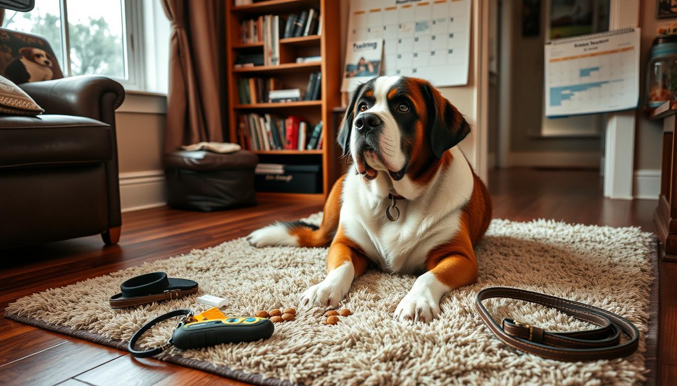 Saint Bernard training plan