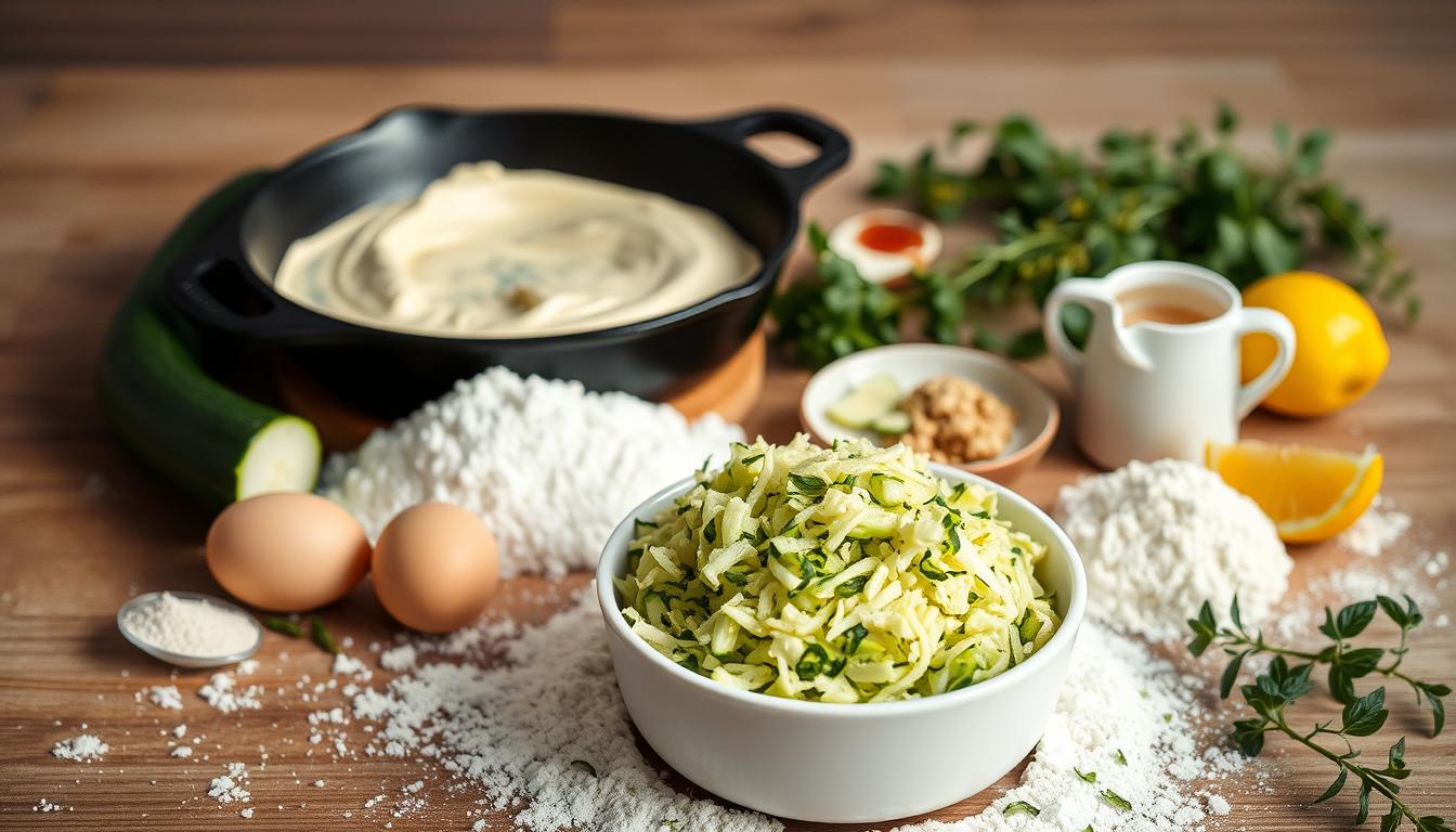 Easy Zucchini Pancake Recipe Easy Zucchini Pancake zucchini pancakes ingredients