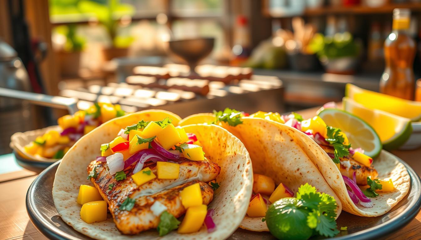 Fusion Fish Tacos