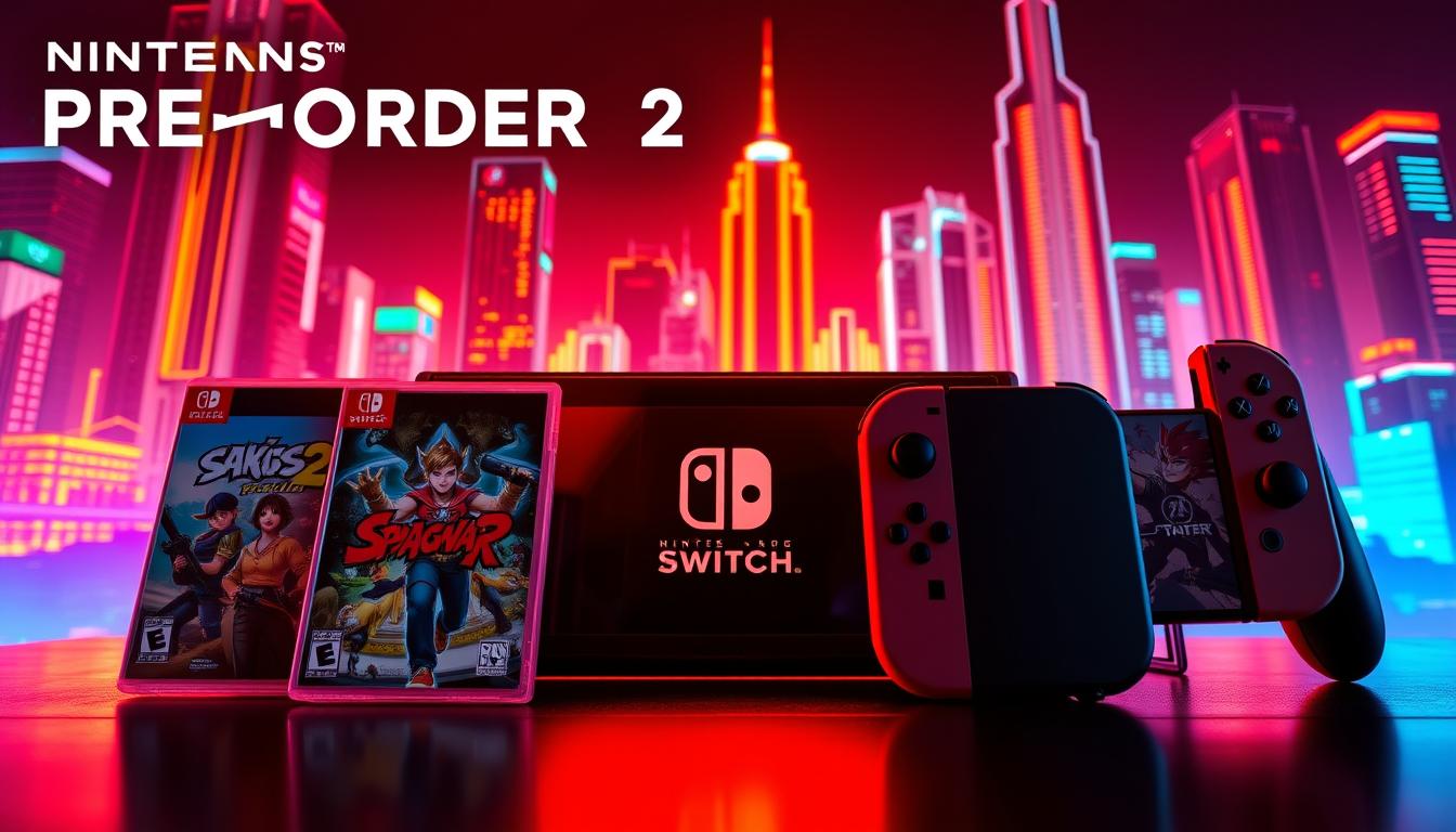 when nintendo switch 2 pre order games