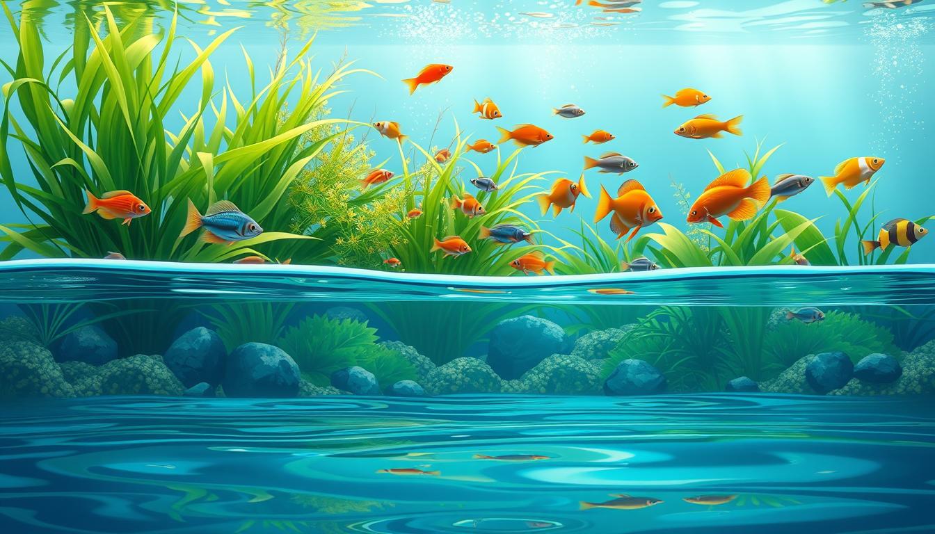 equilíbrio químico em aquários