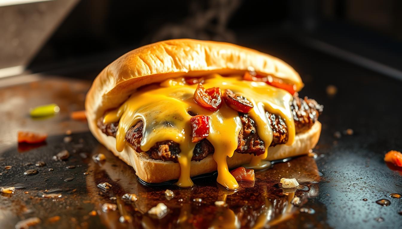blackstone chicken cheesesteak