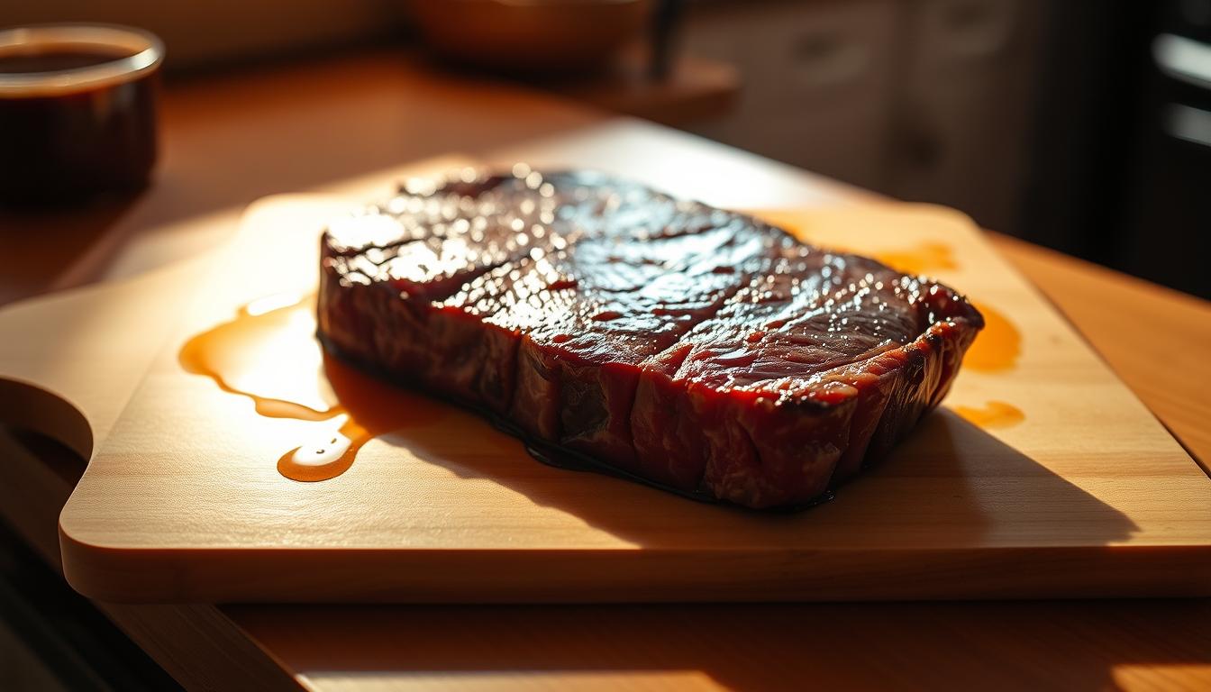 denver steak resting meat