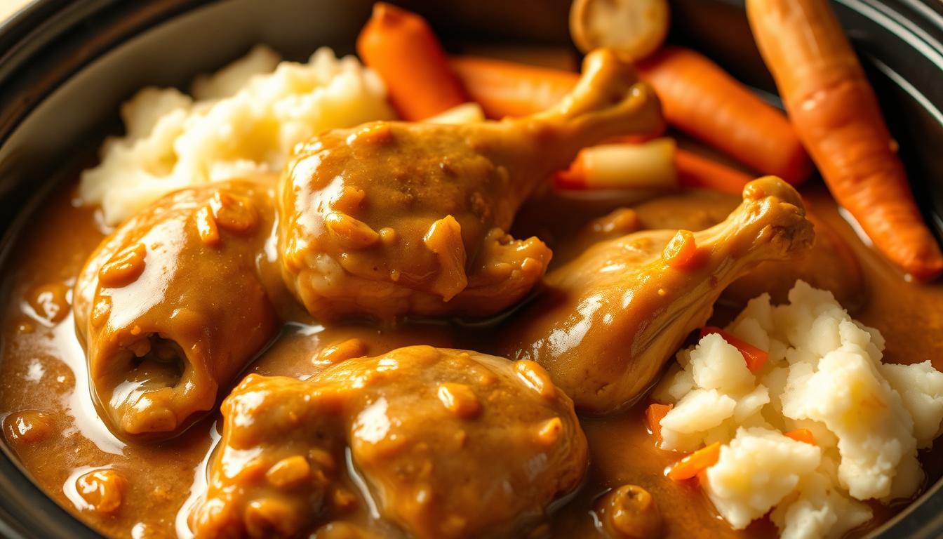 chicken and gravy crock pot