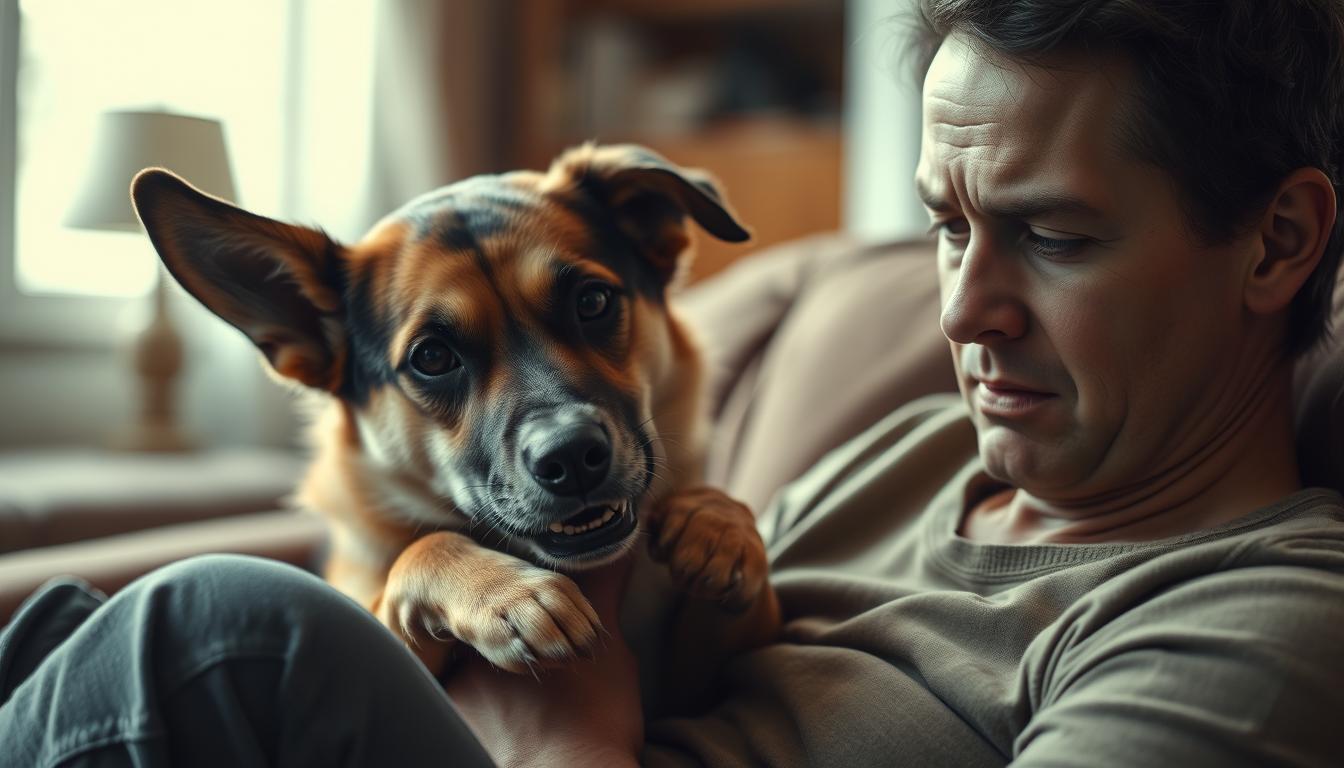 dog excessive attachment to owner behavior