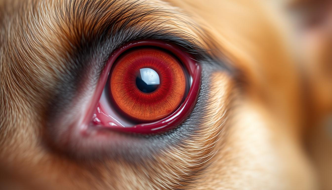 red eye causes in pets