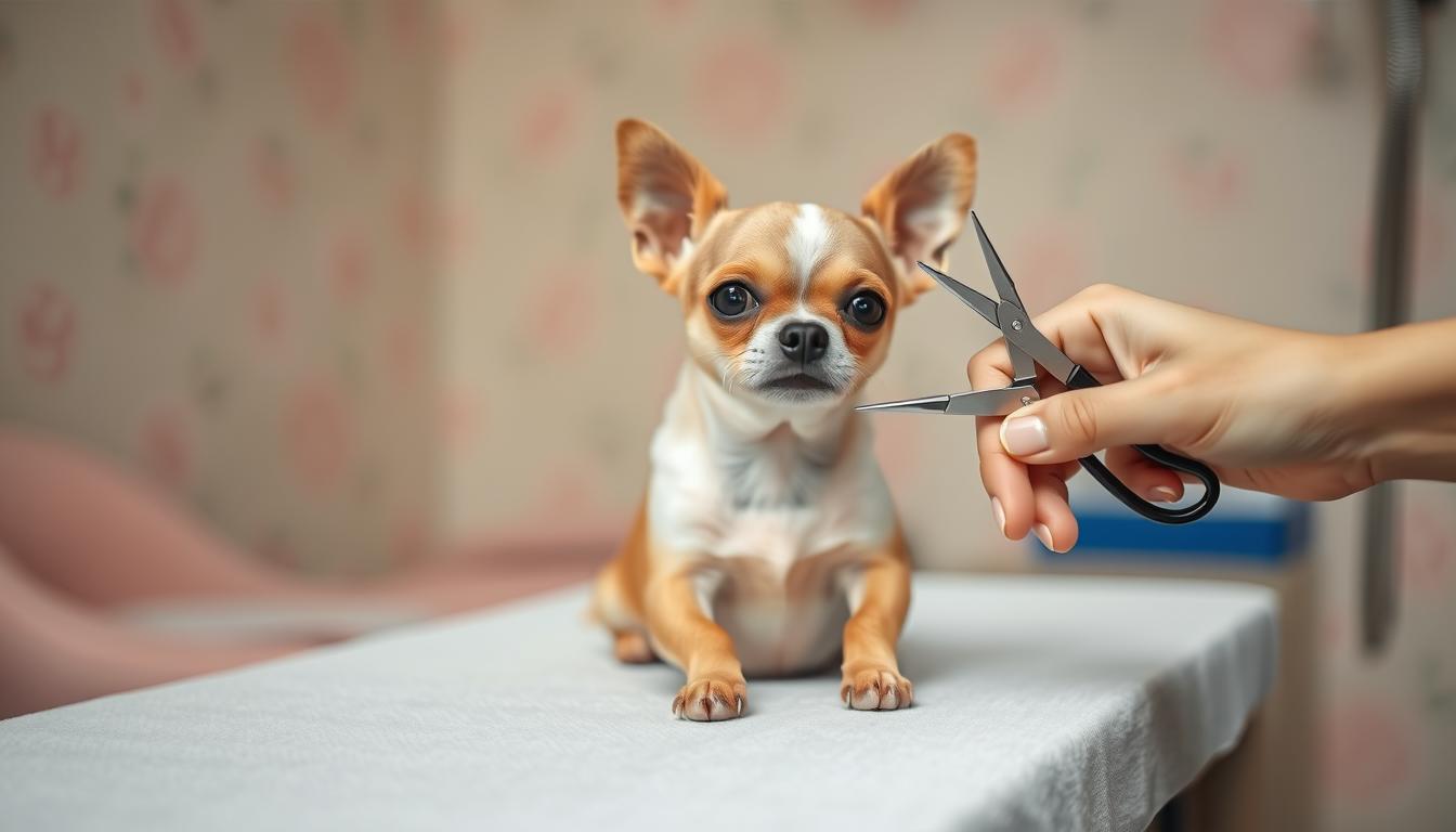 chihuahua nail trimming anxiety tips
