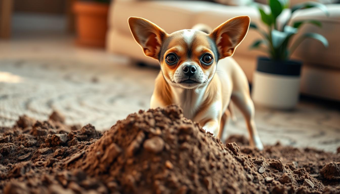 chihuahua tunneling instinct
