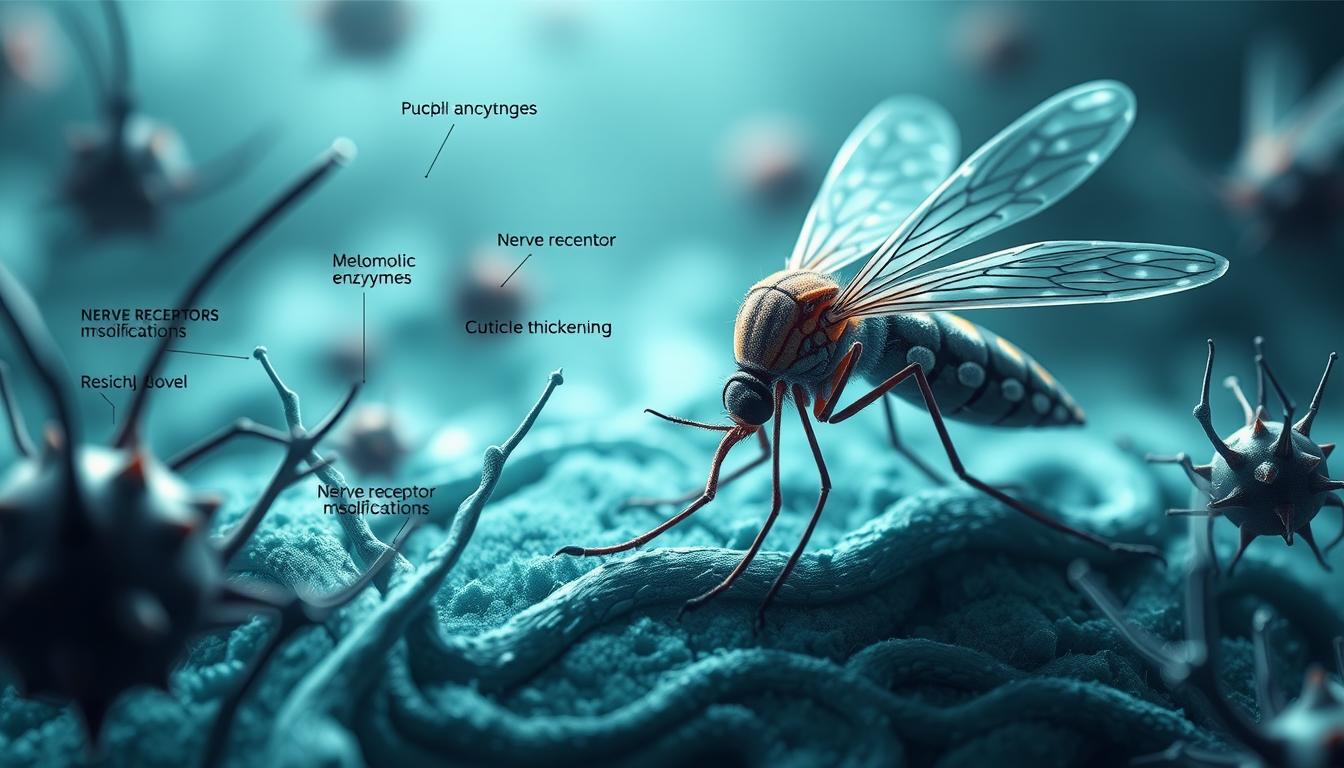 الآليات البيولوجية لمقاومة البعوض للمبيدات
