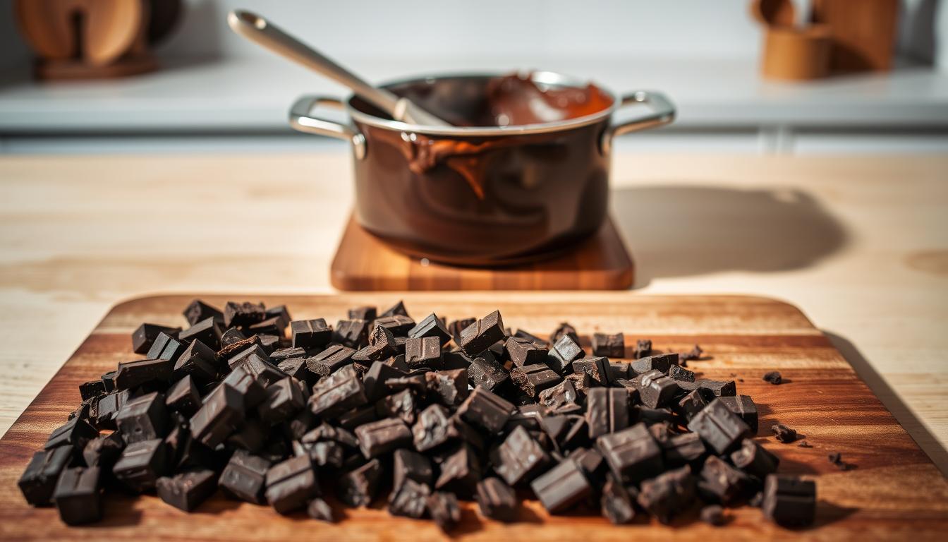 chocolate bark preparation