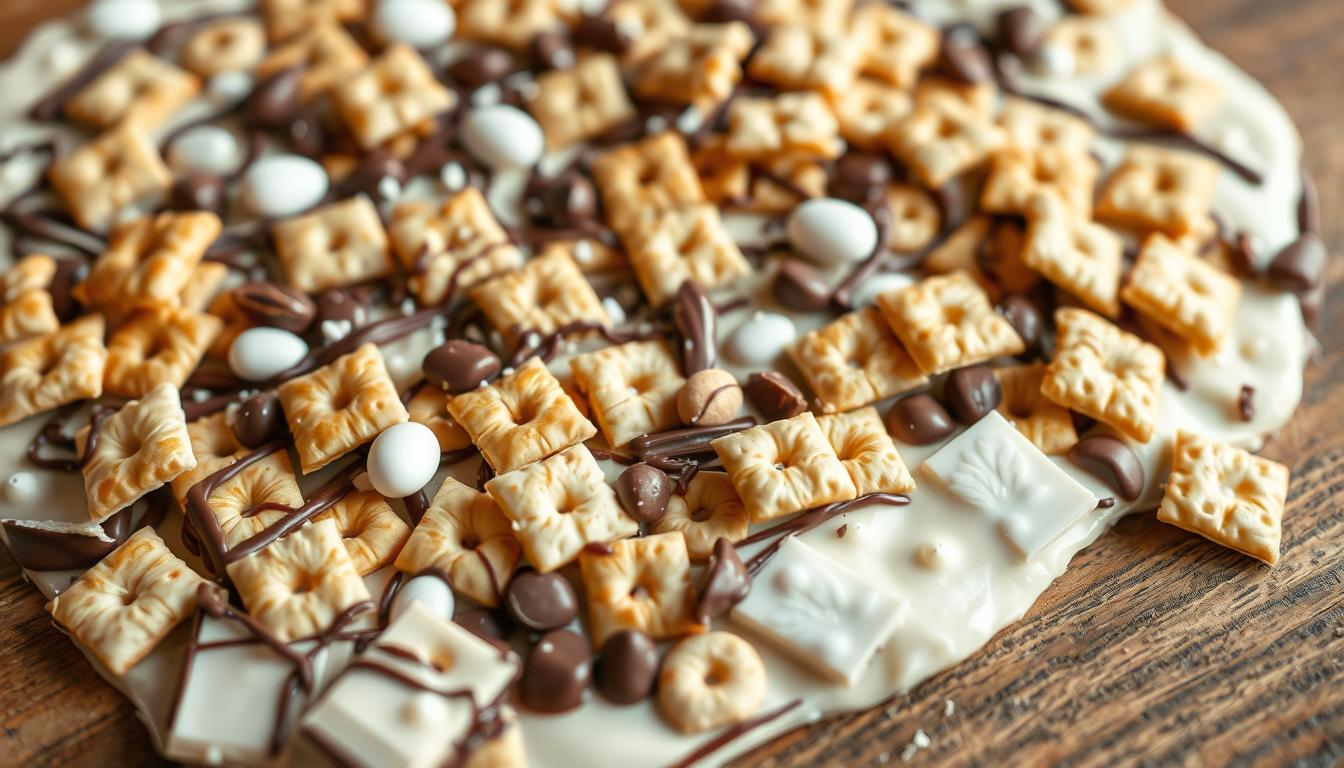 Sweet and Salty Easter Cracker Bark