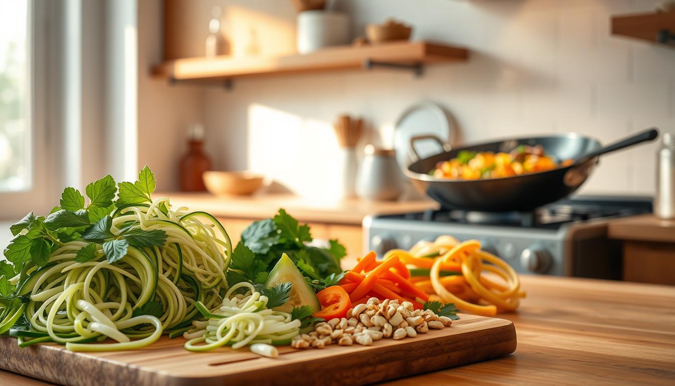 Low-Carb Zucchini Pad Thai