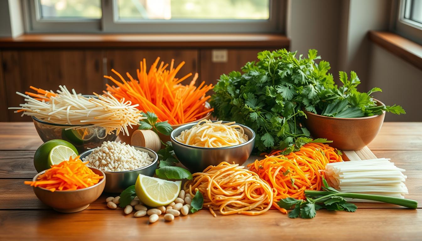 pad thai ingredients