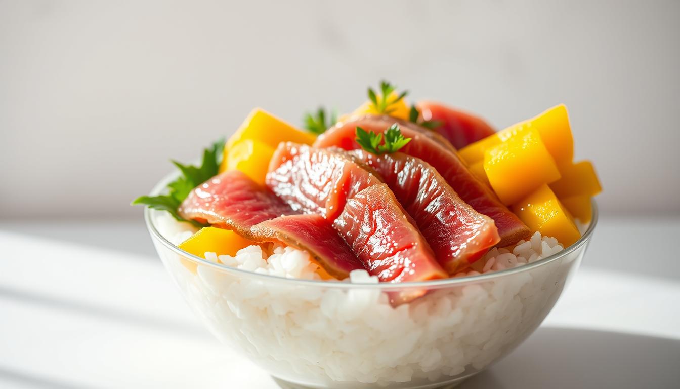 Poke Bowl Mangga-Tuna: Segar Juicy, Paduan Nagih