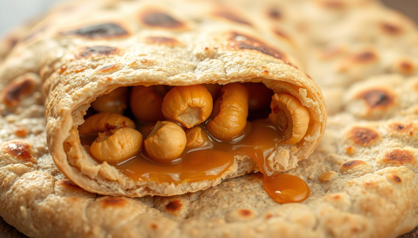 Roti Gandum Panggang Isi Kacang Mede Madu—Renyah di Luar, Lumer di Tengah