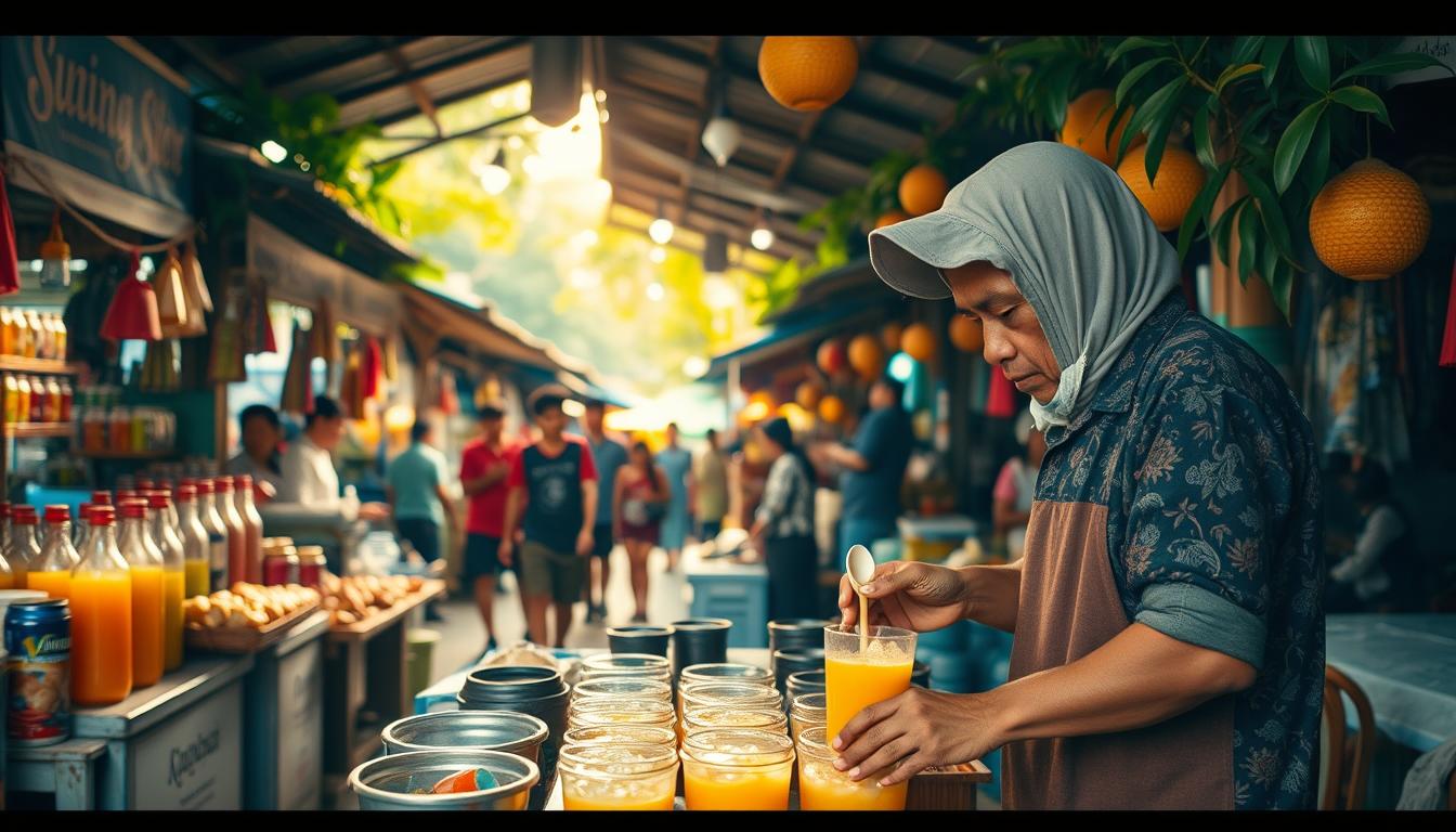 sejarah minuman tradisional