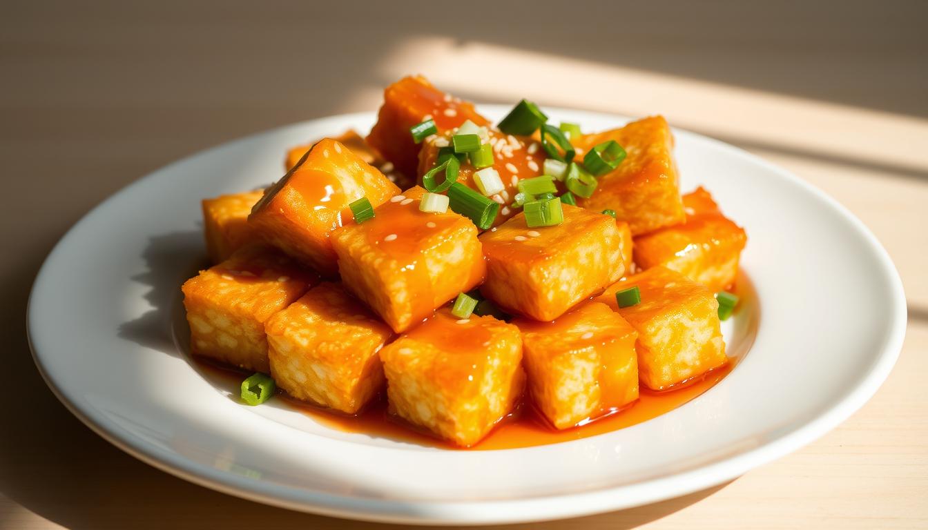 Tahu Crispy Saus Asam Manis