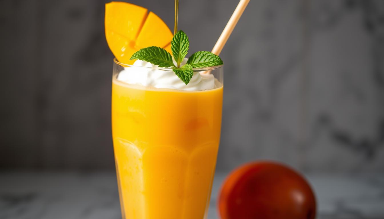 Smoothie Mangga Yogurt, Segar Banget Pagi-pagi!