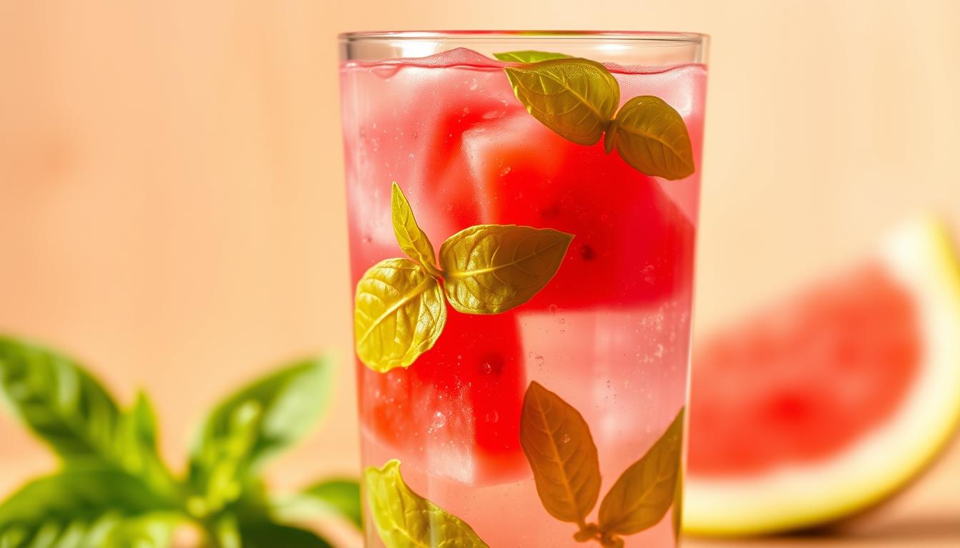 Infused Water Semangka-Kemangi