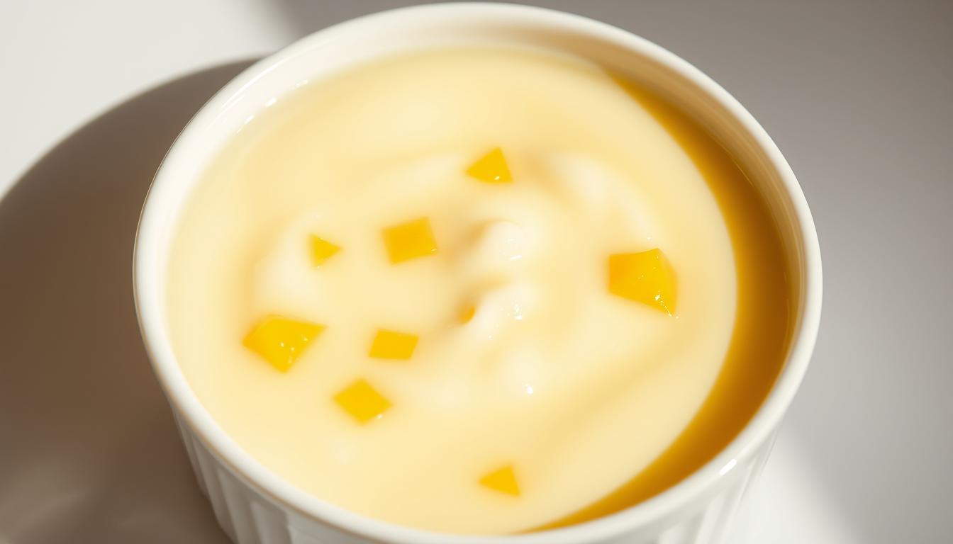 Puding Susu Mangga Lembut
