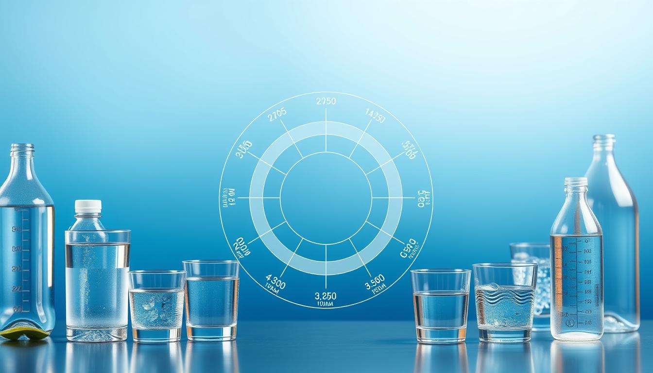 recommended water intake by weight